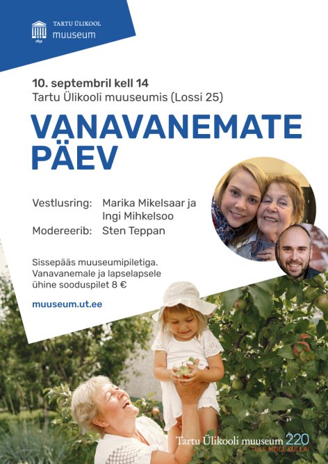 Vanavanemate päev Tartu Ülikooli muuseumis