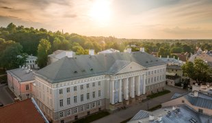 The University of Tartu main building, Estonia