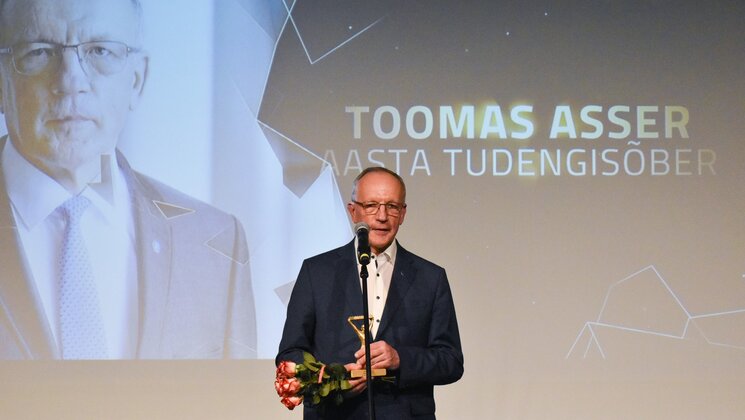 Aasta tudengisõbra tiitli pälvis rektor Toomas Asser.